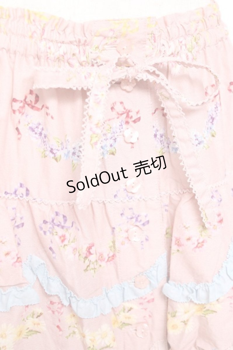 画像4: PINK HOUSE / le langage des fleurs ptスカート F ピンク Y-25-12-20-107-LO-SK-SZ-ZY (4)