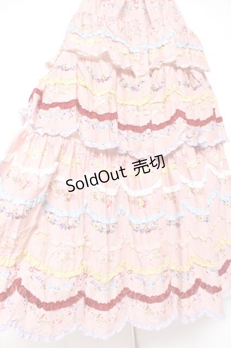 画像5: PINK HOUSE / le langage des fleurs ptスカート F ピンク Y-25-12-20-107-LO-SK-SZ-ZY (5)