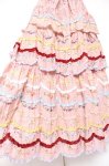 画像5: PINK HOUSE / le langage des fleurs ptスカート F ピンク Y-25-12-20-107-LO-SK-SZ-ZY (5)