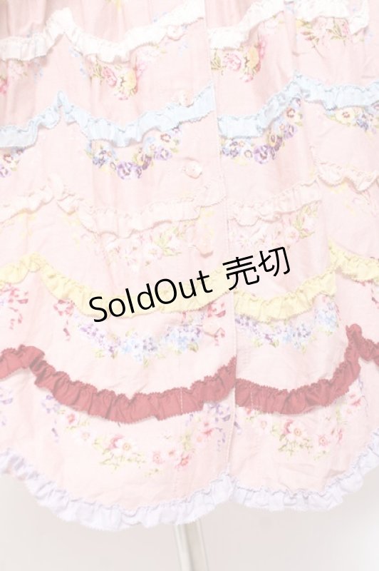 画像6: PINK HOUSE / le langage des fleurs ptスカート F ピンク Y-25-12-20-107-LO-SK-SZ-ZY (6)