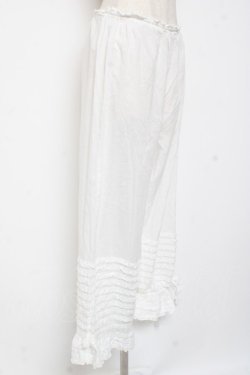 画像2: PINK HOUSE / ローンドロワーズ F 白 Y-25-12-20-108-LO-PA-SZ-ZY