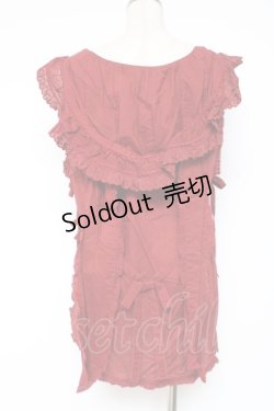 画像2: PINK HOUSE / PETER RABBIT TABLIER F 赤 Y-25-12-20-014-LO-TO-SZ-ZS