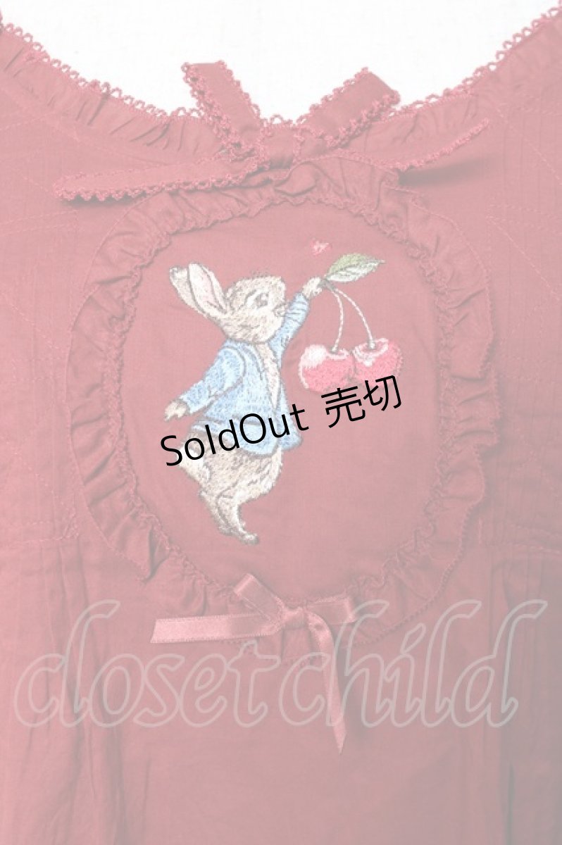 画像6: PINK HOUSE / PETER RABBIT TABLIER F 赤 Y-25-12-20-014-LO-TO-SZ-ZS (6)