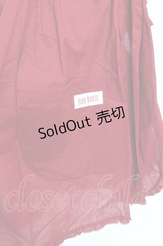 画像7: PINK HOUSE / PETER RABBIT TABLIER F 赤 Y-25-12-20-014-LO-TO-SZ-ZS (7)