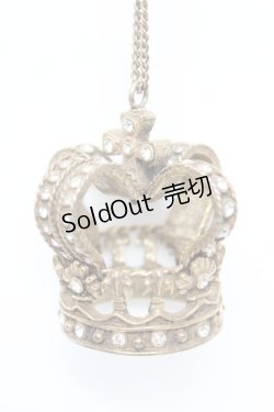 画像1: Jane Marple / クラウンネックレス  ゴールド Y-25-12-22-001-JM-AC-SZ-ZY