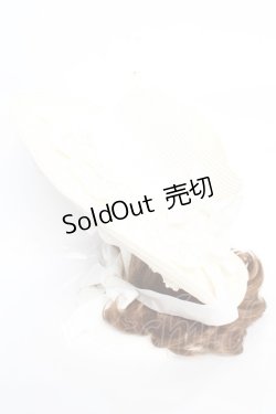 画像2: BABY, THE STARS SHINE BRIGHT / アミィ・ミエルボンネットハット  白 Y-25-12-22-046-BA-AC-SZ-ZY