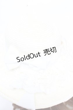 画像5: BABY, THE STARS SHINE BRIGHT / アミィ・ミエルボンネットハット  白 Y-25-12-22-046-BA-AC-SZ-ZY