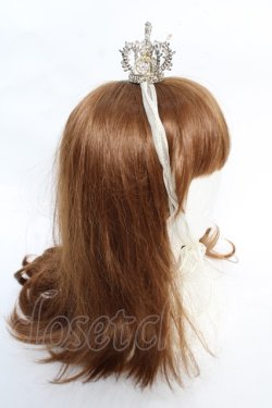 画像3: BABY, THE STARS SHINE BRIGHT / 蝶々王冠ヘッドドレス  シルバー Y-25-12-22-053-BA-AC-SZ-ZY