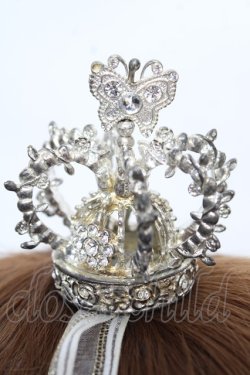 画像4: BABY, THE STARS SHINE BRIGHT / 蝶々王冠ヘッドドレス  シルバー Y-25-12-22-053-BA-AC-SZ-ZY