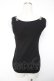 画像2: axes femme / カップ付ローズレースタンク M 黒 Y-25-12-22-061-AX-TO-SZ-ZY (2)