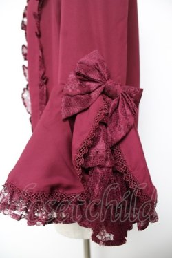 画像4: Chalmiere / 姫袖7分丈ブラウス M ワイン Y-25-12-22-063-LO-BL-SZ-ZY