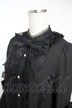 画像3: Chalmiere / 姫袖7分丈ブラウス M 黒 Y-25-12-22-064-LO-BL-SZ-ZY