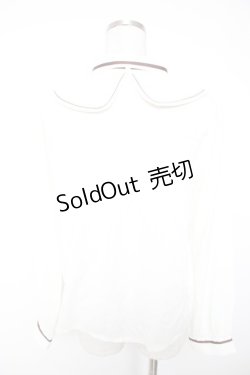 画像2: axes femme / レイヤードカラー刺繍ブラウス M 茶 Y-25-12-22-065-AX-BL-SZ-ZS