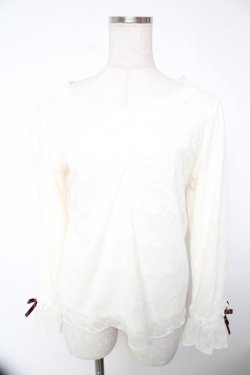 画像1: axes femme / バラクロス総レースインナー F 白 Y-25-12-22-070-AX-TO-SZ-ZY