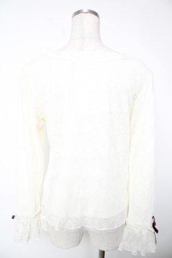 画像2: axes femme / バラクロス総レースインナー F 白 Y-25-12-22-070-AX-TO-SZ-ZY