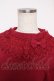 画像3: axes femme kawaii / レーシーフリルニットプル  赤 Y-25-12-22-078-AX-TO-SZ-ZY (3)