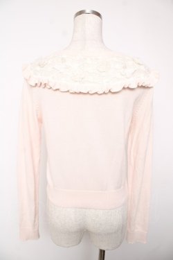 画像2: LIZ LISA / 蝶モチーフカーディガン  ピンク Y-25-12-22-083-LO-TO-SZ-ZY