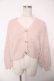 画像1: F i.n.t / リボン釦フェザーニットカーディガン F ピンク Y-25-12-22-085-CA-TO-SZ-ZY (1)