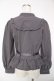 画像2: FLC / 皆方由衣コラボペプラムブラウス M 中灰 Y-25-12-22-093-LO-BL-SZ-ZY (2)