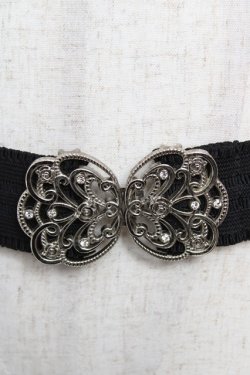 画像2: axes femme / ゴムベルト  シルバー Y-25-12-22-014-AX-BL-SZ-ZY