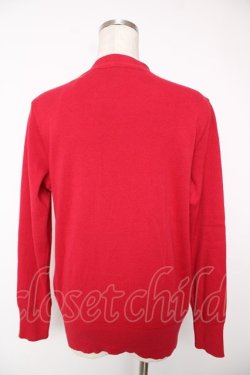 画像2: Jane Marple Dans Le Salon / コットンカシミアカーディガン M 赤 Y-25-12-22-102-JM-TO-SZ-ZY