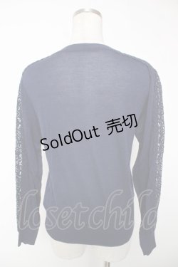 画像2: Jane Marple Dans Le Salon / キュプラコットンレースカーディガン M ネイビー Y-25-12-22-106-JM-TO-SZ-ZI