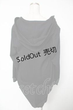 画像2: SEX POT ReVeNGe / フード付きロングカーディガン M 黒 Y-25-12-22-116-SP-TO-SZ-ZY