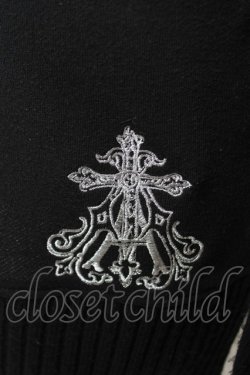 画像3: ALGONQUINS / ニット切替ロングトップス F 黒 Y-25-12-22-118-AL-TO-SZ-ZY