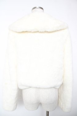 画像2: LIZ LISA / ファーショートジャケット 0 アイボリー Y-25-12-22-121-LO-CO-SZ-ZY