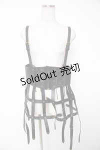 ATELIER PIERROT / Baroque Cage Corset Harness  ブラック Y-25-12-22-123-EL-TO-SZ-ZY