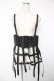 画像1: ATELIER PIERROT / Baroque Cage Corset Harness  ブラック Y-25-12-22-123-EL-TO-SZ-ZY (1)