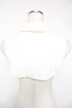 画像2: axes femme / ジャボ付ブラウス付け襟  キナリ Y-25-12-22-017-AX-ZA-SZ-ZY