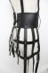 画像4: ATELIER PIERROT / Baroque Cage Corset Harness  ブラック Y-25-12-22-123-EL-TO-SZ-ZY (4)