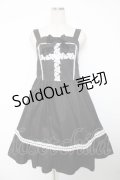 Eri Aino's collaboration / シャーロットの水曜日 ジャンパースカート L 中黒 Y-25-12-22-125-LO-OP-SZ-ZY