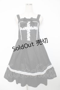 Eri Aino's collaboration / シャーロットの水曜日 ジャンパースカート L 中黒 Y-25-12-22-125-LO-OP-SZ-ZY