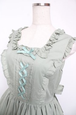 画像3: Chalmiere / フリルロングジャンスカ M グリーン Y-25-12-22-135-LO-OP-SZ-ZY