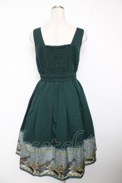 画像2: axes femme POETIQUE / トイマーチノースリワンピース M Dグリーン Y-25-12-22-140-AX-OP-SZ-ZY