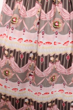 画像3: axes femme POETIQUE / ガトーシュクレフリルワンピース M 茶 Y-25-12-22-141-AX-OP-SZ-ZY