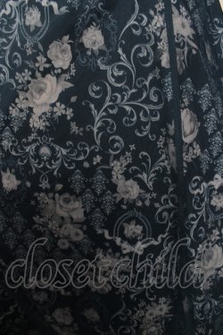 画像3: axes femme / オーナメント柄レース重ワンピース F 紺 Y-25-12-22-148-AX-OP-SZ-ZY