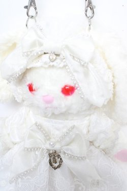 画像2: BABY, THE STARS SHINE BRIGHT / Mariee de Kumya〜Mille tendresses〜うさくみゃちゃんポシェット  ホワイト Y-25-12-22-021-BA-BG-SZ-ZY