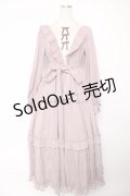 axes femme Kawaii / クラシカルフリルロングワンピ M ピンク Y-25-12-22-151-AX-OP-SZ-ZY