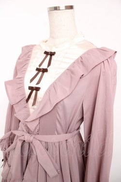 画像3: axes femme kawaii / クラシカルフリルロングワンピ M ピンク Y-25-12-22-151-AX-OP-SZ-ZY