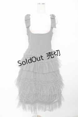 画像1: FLC / 皆方由衣コラボワンピース S 中灰 Y-25-12-22-153-LO-OP-SZ-ZY