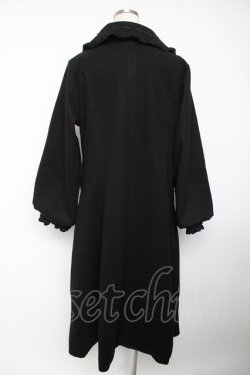 画像2: m petit by misako / TT*AOKロングコート LL 中黒 Y-25-12-22-157-LO-CO-SZ-ZY