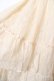 画像3: ATELIER PIERROT / Ruffle Chiffon Skirt-Lace-  アイボリー Y-25-12-22-160-EL-SK-SZ-ZY (3)