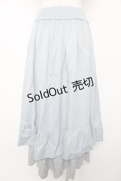 画像2: axes femme POETIQUE / アンジェリック　クワイヤスカート M ブルー Y-25-12-22-161-AX-SK-SZ-ZS