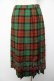 画像2: Jane Marple Dans Le Salon / ウールタータンタックスカート M グリーン Y-25-12-22-183-JM-PA-SZ-ZY (2)
