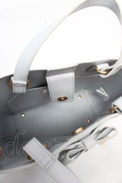 画像3: m petit by misako / AMマエリボン2WAYバッグ  サックス Y-25-12-22-027-LO-BG-SZ-ZY