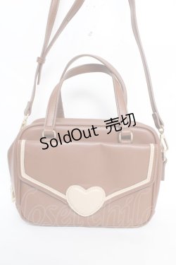 画像1: m petit by misako / レター2WAYリュック  中茶 Y-25-12-22-030-LO-BG-SZ-ZY