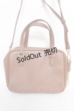 画像2: m petit by misako / レター2WAYリュック  中茶 Y-25-12-22-030-LO-BG-SZ-ZY